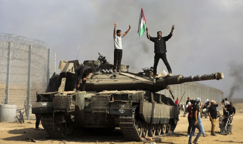 Bombardir Israel, Pejuang Hamas Janji Bebaskan Palestina 