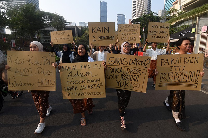 Kampanye Penggunaan Kain Nusantara Berbahan Alam Indonesia - Bagian 2