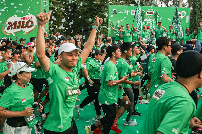 13.000 Peserta Ramaikan Milo Activ Indonesia Race 2023 Jakarta Series - Bagian 1