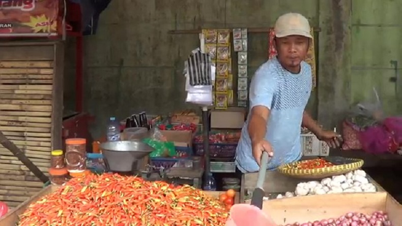 Harga Cabai di Palangka Raya Mahal, Tembus Rp80.000 per Kg