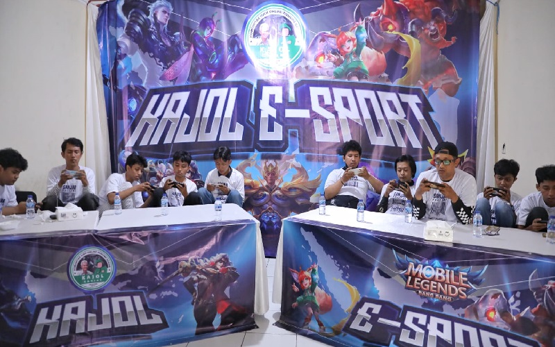 Kajol Indonesia Relawan Ganjar Pranowo Gelar Turnamen Mobile Legends di Depok
