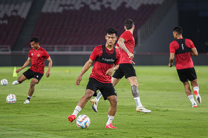 Persiapan Timnas Indonesia Jelang Melawan Brunei Darussalam di Stadion GBK - Bagian 1