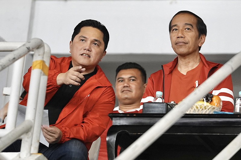 Ekspresi Presiden Jokowi Terhibur Nonton Timnas Indonesia Pesta Gol - Bagian 2