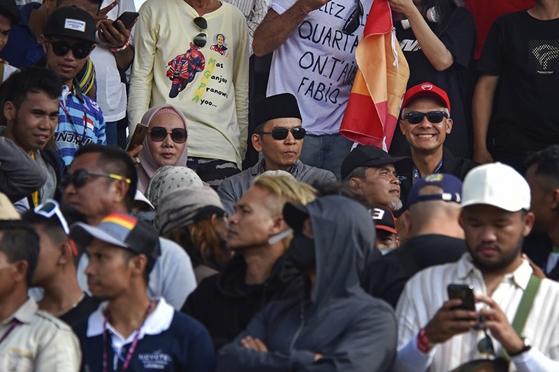 Momen Ganjar Pranowo dan TGB Zainul Majdi Nonton MotoGP Mandalika - Bagian 1