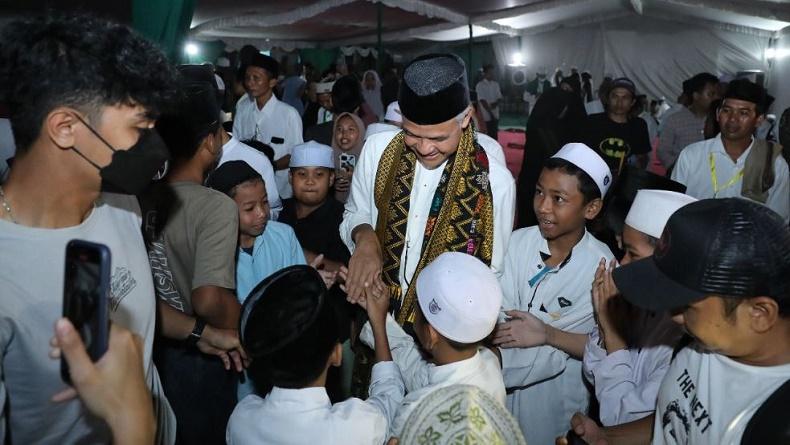 Ganjar Pranowo dan Ulama NTB Sinergi Bangun SDM Santri Unggul Hadapi Bonus Demografi