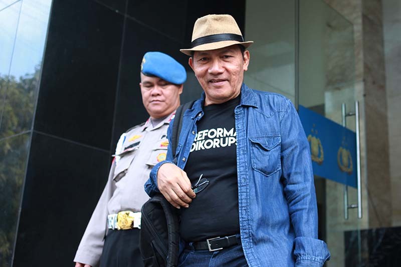 Gaya Saut Situmorang Diperiksa Polda Metro Jaya Soal Dugaan Kasus Pemerasan SYL - Bagian 3