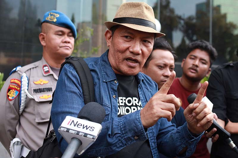 Gaya Saut Situmorang Diperiksa Polda Metro Jaya Soal Dugaan Kasus Pemerasan SYL - Bagian 1