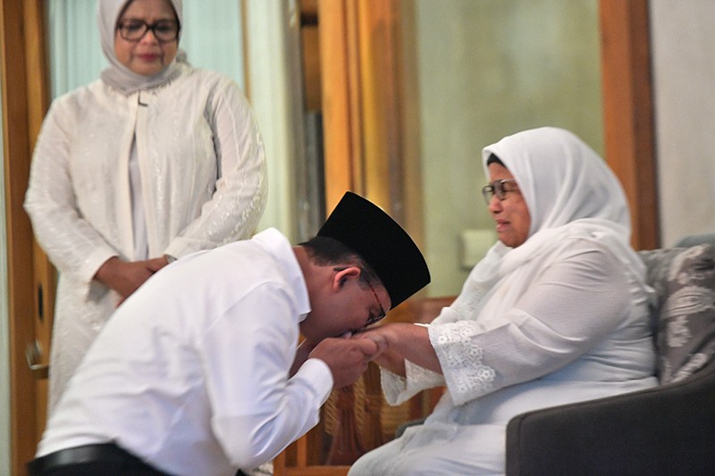 Anies-Muhaimin Berangkat ke KPU Daftar Capres Cawapres 2024 - Bagian 3