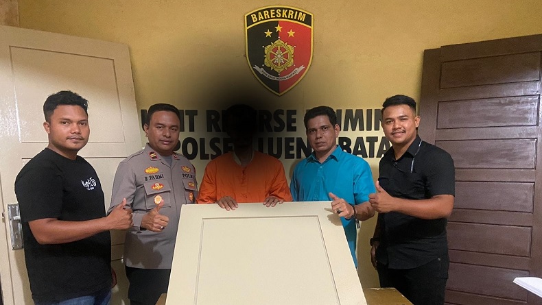 Duh, Pria di Aceh Besar Curi 3 Pintu Rumah Warga yang Sedang Direnovasi