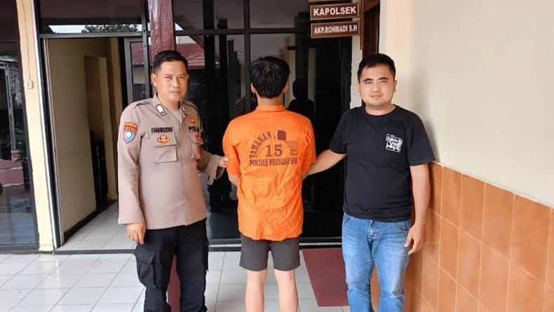 Waduh, Siswa SMA Ditangkap Curi Motor di Parkiran RSUD Pringsewu