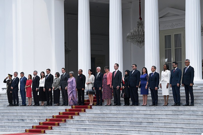 Presiden Jokowi Terima Surat Kepercayaan dari 12 Duta Besar LBBP Negara Sahabat - Bagian 2