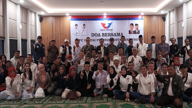 Bacaleg Partai Perindo Kota Bandung Gelar Doa Bersama, Berharap Semua Dapil Raih Kursi Dewan