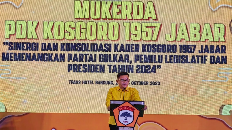 Mukerda PDK Kosgoro 1957 Jabar, Ini Pesan Ketua DPD Golkar Jabar untuk Kader