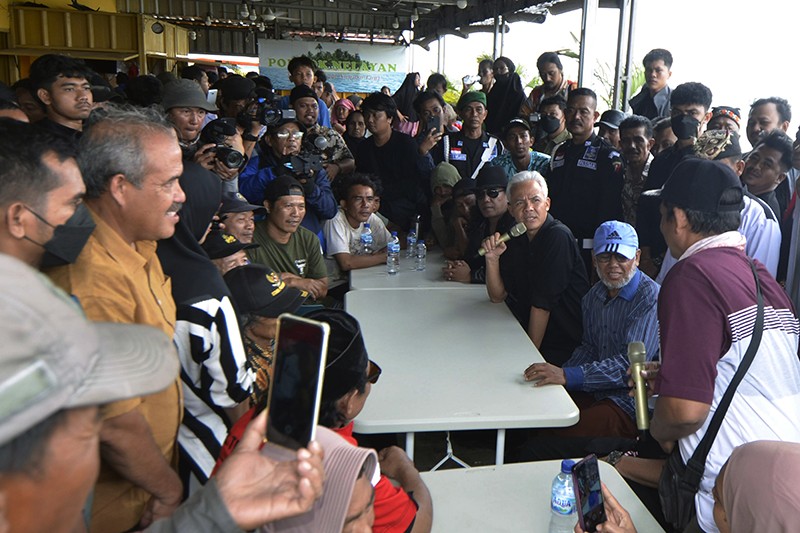 Nelayan Lampung Minta Ganjar Pranowo Permudah Perizinan Jika Menjadi Presiden - Bagian 1