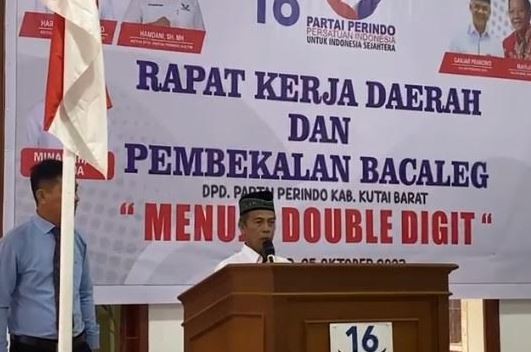 Gelar Rakerda, Ketua DPW Partai Perindo Kaltim Minta Kader Patuhi Strategi DPP