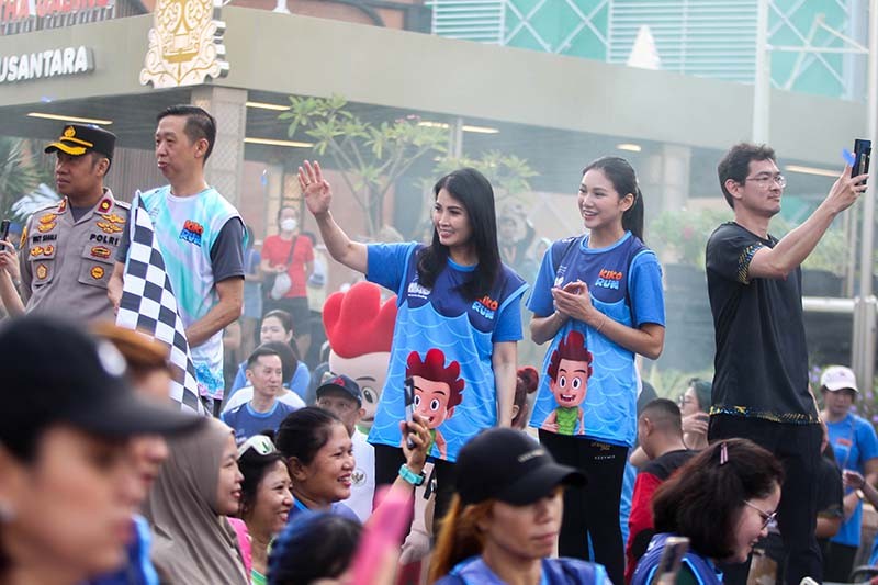 Keseruan MAG KIKO Run 2023 Diikuti 3.000 Pelari di Mall Artha Gading - Bagian 1