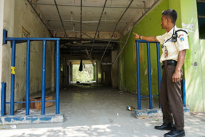 Suasana Rusun Marunda Blok C Kosong Ditinggal Penghuni karena Bangunan Tak Layak - Bagian 1