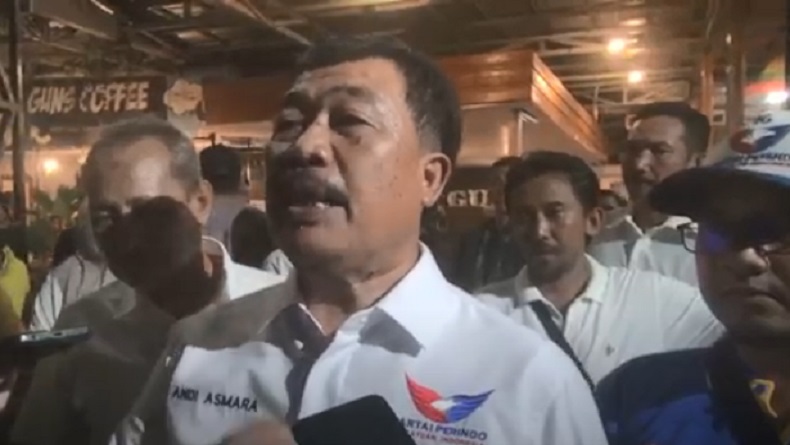 Caleg Partai Perindo Andi Asmara Beberkan Gagasan Majukan Sumsel saat Dialog The Candidate