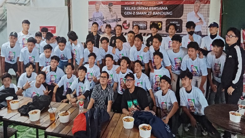 Ganjartivity Diskusi dengan Gen Z di Bandung, Pastikan Ganjar-Mahfud Pro UMKM 