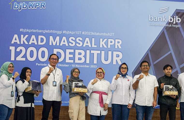 Dukung Sektor Perumahan, bank bjb Tanda Tangani PKS KPR dengan 27 Pengembang