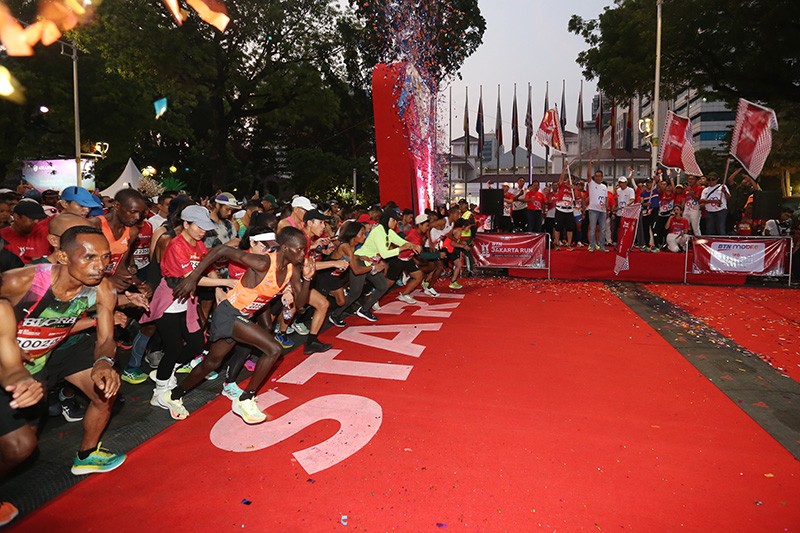 BTN Jakarta Run 2023 Diikuti 12.000 Pelari Sukses Digelar - Bagian 4