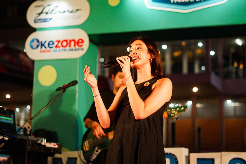 Penampilan Mawar De Jongh Meriahkan Music Zone di Sarinah - Bagian 2