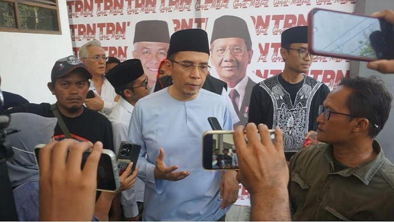 Soal Penurunan Baliho Ganjar-Mahfud, TGB Harap Aparat Tindak Tegas