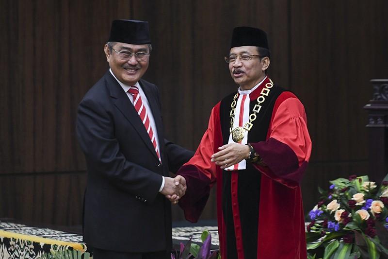 Suhartoyo Sah Menjadi Ketua MK Gantikan Anwar Usman - Bagian 1