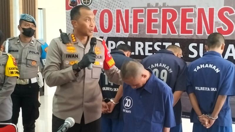 Polresta Solo Tangkap Komplotan Pencopet HP asal Jabar, 2 Pelaku Buron