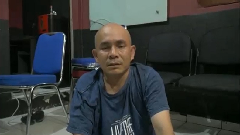 Ditangkap, Ini Tampang Suami Bunuh Istri yang Jasadnya Dibakar di Batuaji Kota Batam