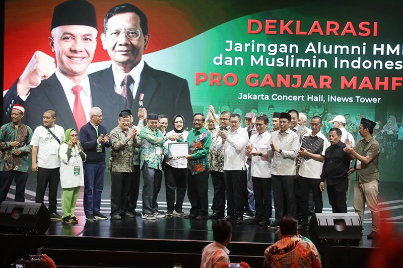 Jaringan Alumni HMI dan Muslimin Indonesia Dukung Ganjar-Mahfud - Bagian 1