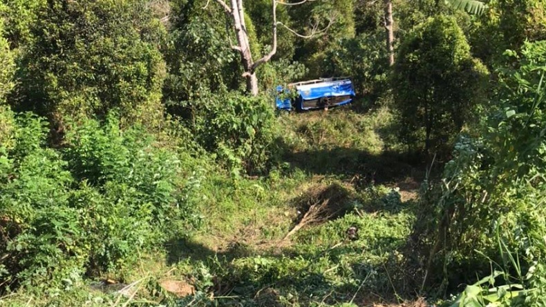 Kecelakaan di Kolaka Utara, Truk Tangki BBM Terjun ke Jurang