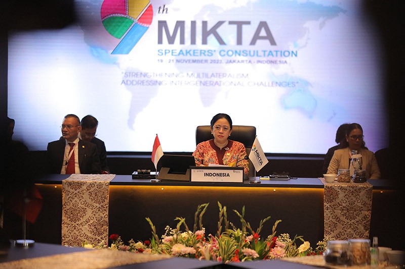 Puan Maharani Pimpin Pertemuan Ketua Parlemen MIKTA - Bagian 1