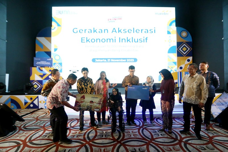 Dorong Inklusifitas, Bank Mandiri Buka 10.000 Rekening bagi Penyandang Disabilitas - Bagian 3
