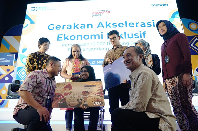 Dorong Inklusifitas, Bank Mandiri Buka 10.000 Rekening bagi Penyandang Disabilitas - Bagian 1