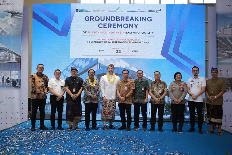 AP1 dan KSO APP-FL Technics Indonesia Resmikan Pembangunan MRO Pertama di Bali