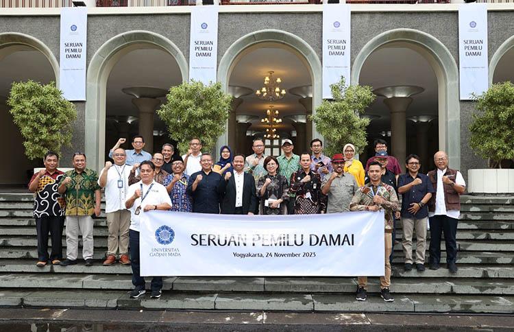 8 Pimpinan Perguruan Tinggi di Jogja Serukan Pemilu Damai yang Bermartabat