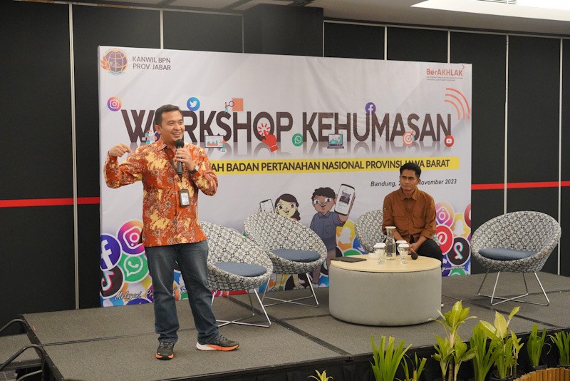 Kanwil BPN Jawa Barat Gelar Workshop Kehumasan untuk Peningkatan Kualitas Informasi - Bagian 1
