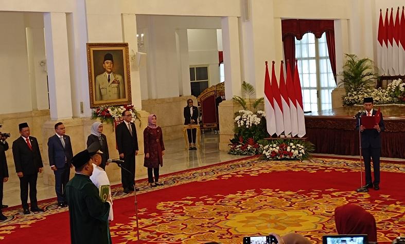 Foto Nawawi Pomolango Dilantik jadi Ketua KPK Gantikan Firli Bahuri - Bagian 3
