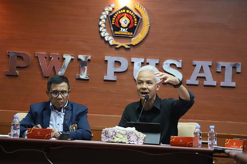 Capres Ganjar Pranowo Dialog dengan PWI, Komitmen dalam Kebebasan Pers - Bagian 1