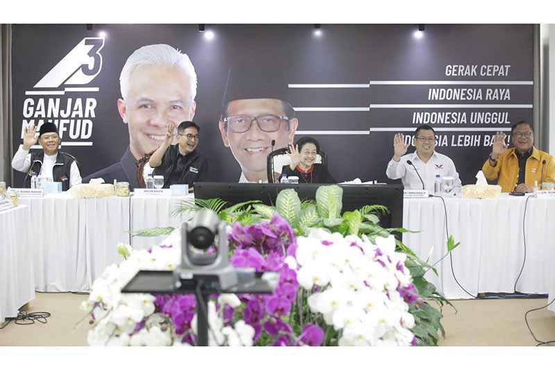 Rapat TPN Ganjar-Mahfud Dihadiri Ketum Parpol Pendukung Bahas Strategi Kampanye - Bagian 1
