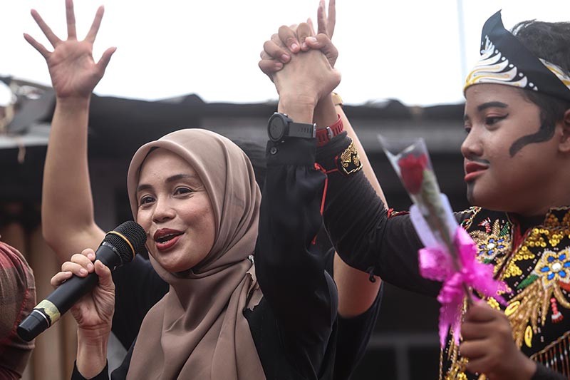 Momen Bahagia Anak-Anak Disabilitas bersama Siti Atikoh di Bumi Pospera Jatinegara - Bagian 4