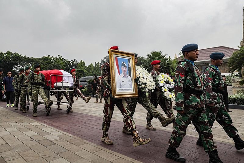 Suasana Pemakaman Letjen TNI Purn Doni Monardo di TMP Kalibata - Bagian 1