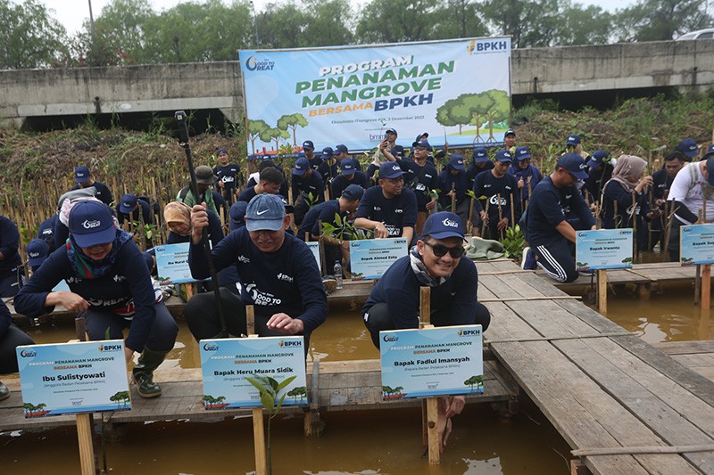 Sambut Hari Pohon Sedunia, BPKH Tanam Ratusan Mangrove - Bagian 1