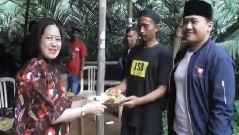 Caleg Perindo Nuning Kertopati Resmikan Arena Kolong Merpati di Wonosobo