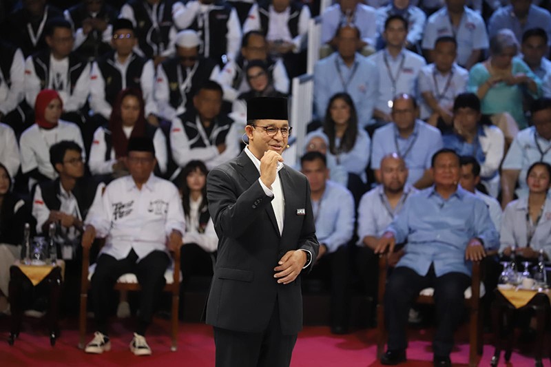 Ekspresi 3 Capres Debat Perdana - Bagian 6