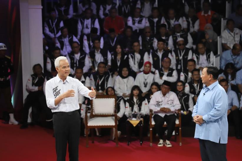 Gaya Ganjar Pranowo Jawab dan Tanggapi Debat Capres dengan Tegas - Bagian 1
