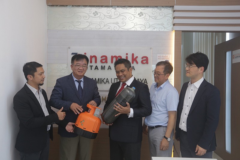 Kerja Sama Perusahaan Indonesia dan Korsel Kembangkan Tabung Gas Komposit  - Bagian 1
