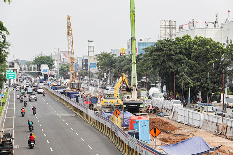 Proyek Jalur LRT Jakarta Velodrome-Manggarai Selesai Tahun 2026 - Bagian 1