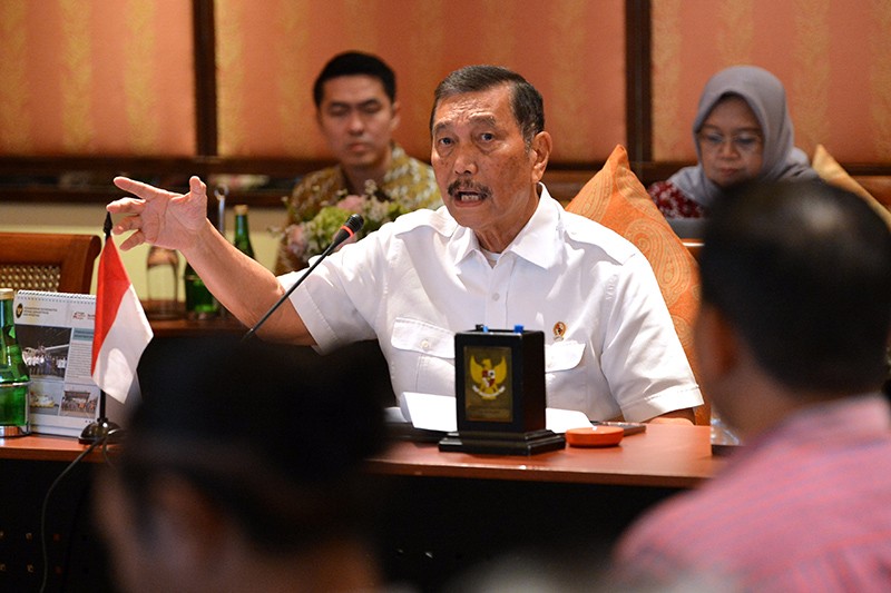 Foto Menko Luhut Kembali Beraktivitas  - Bagian 1